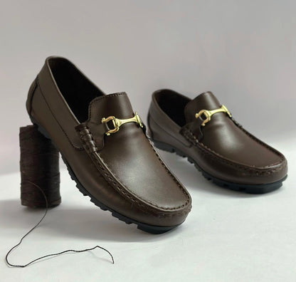 Mocasin Clasico en Cuero