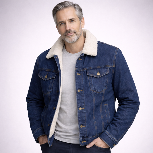 CHAQUETA EN JEAN OVEJERO