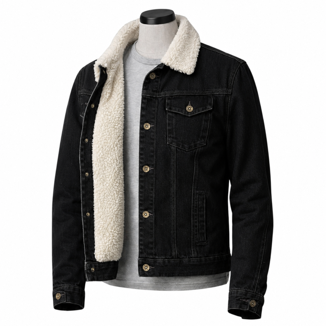 CHAQUETA EN JEAN OVEJERO