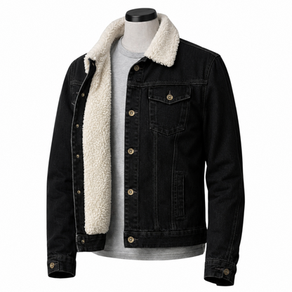 CHAQUETA EN JEAN OVEJERO