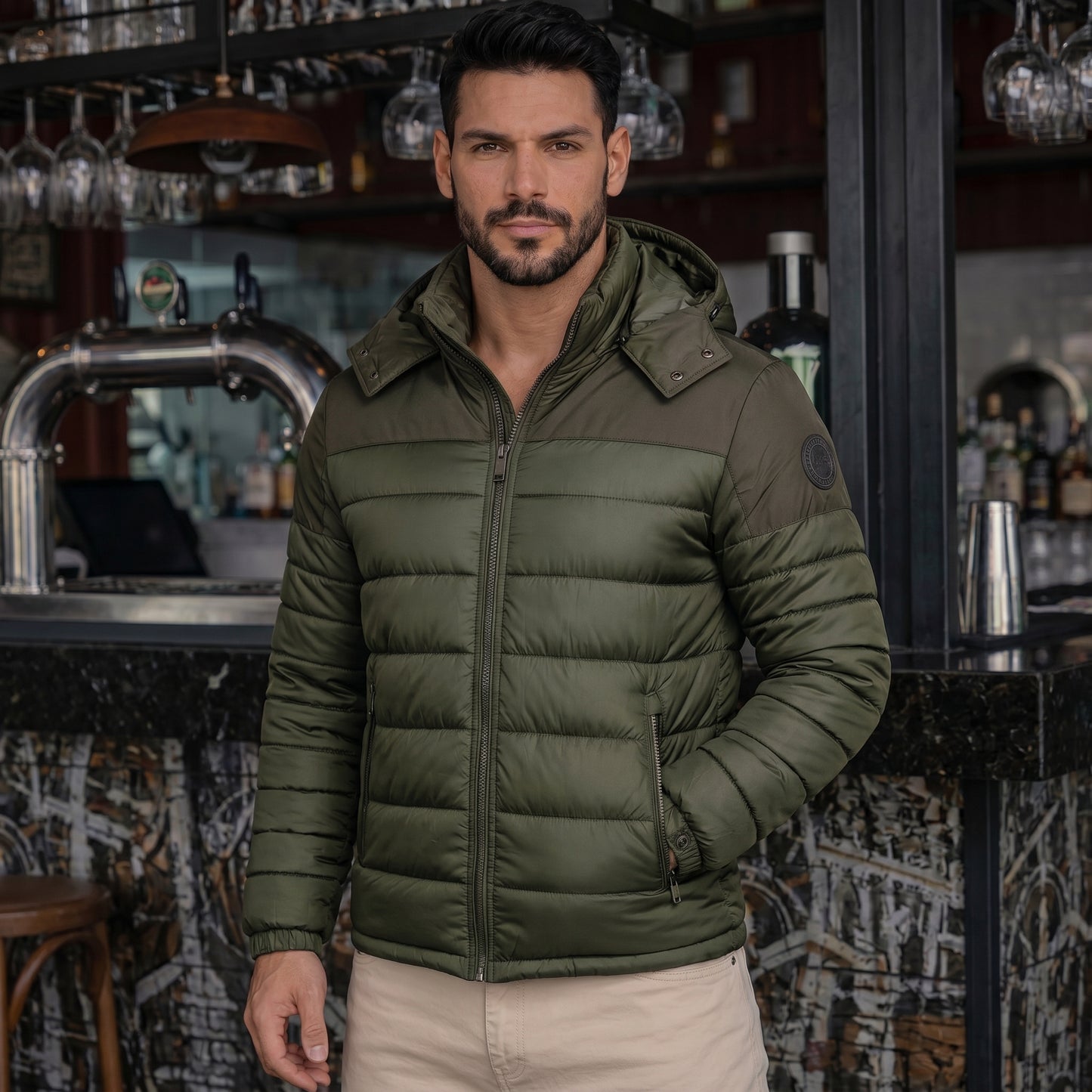 Chaqueta Impermeable Oxford