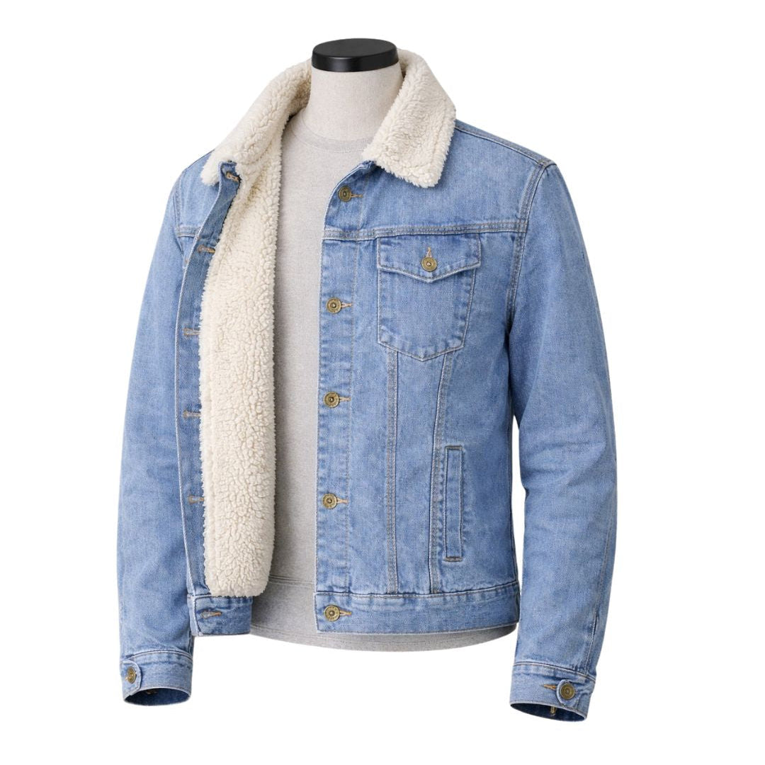 CHAQUETA EN JEAN OVEJERO