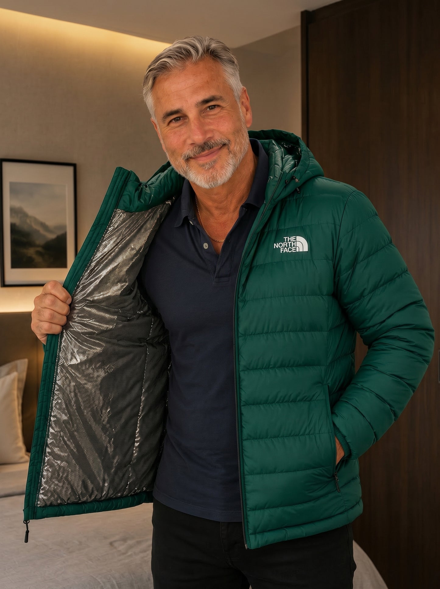 Chaqueta North face termosellada