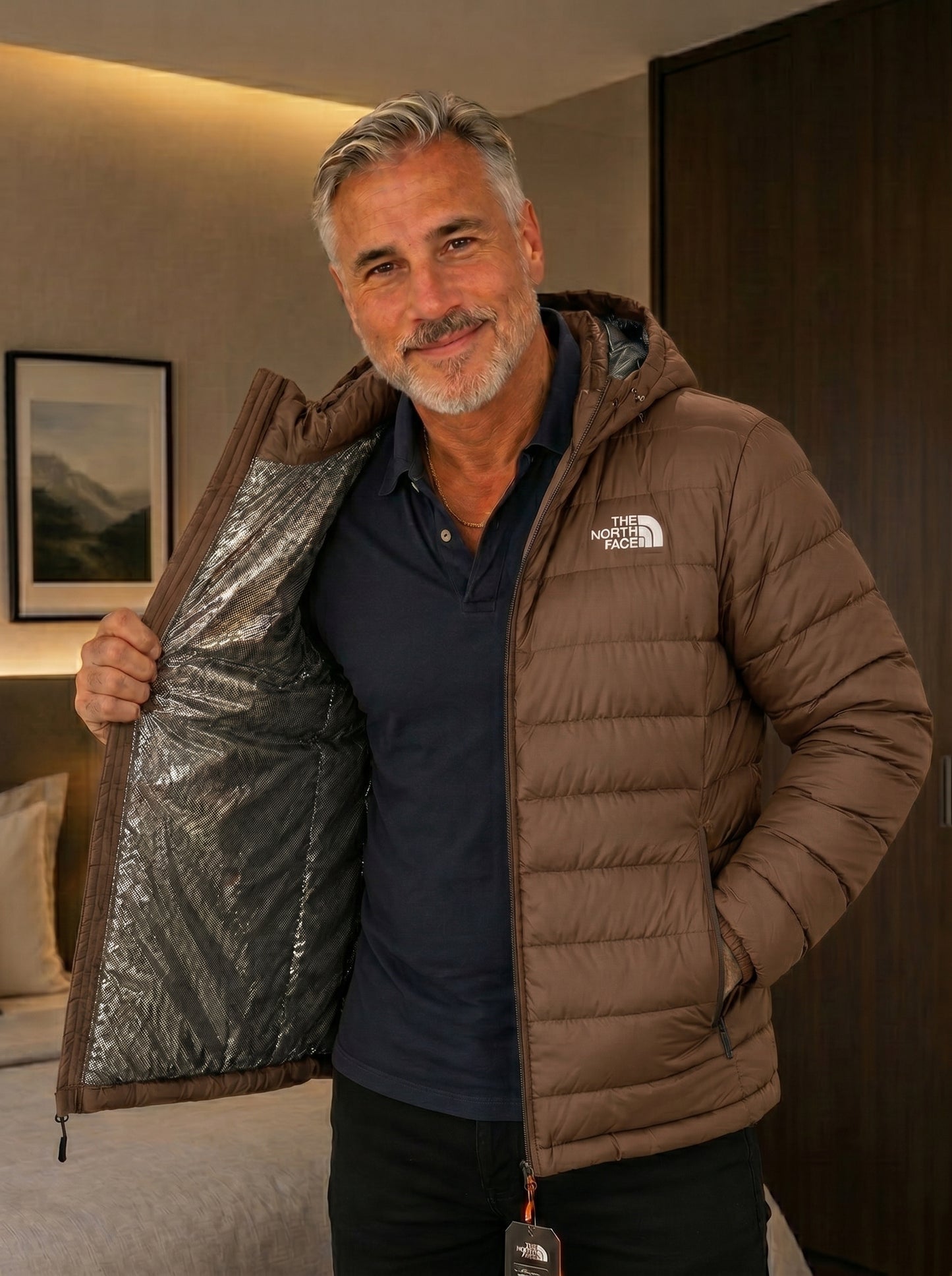 Chaqueta North face termosellada