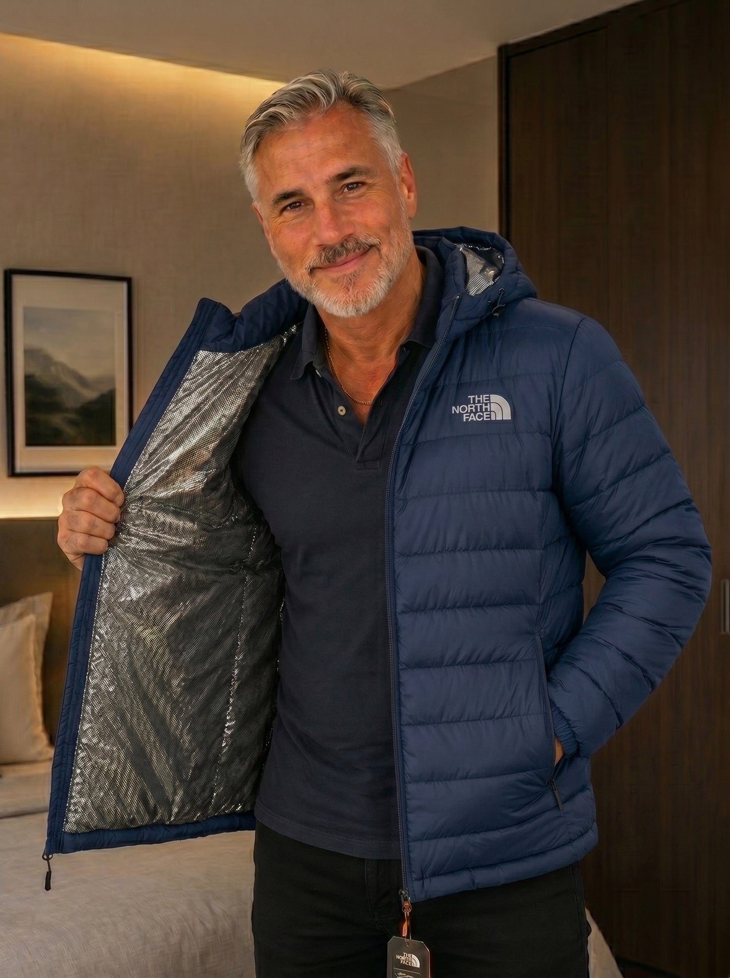 Chaqueta North face termosellada
